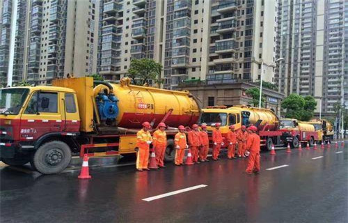 婺城市政管道清淤