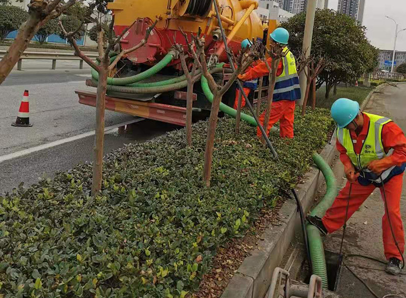 婺城市政管道清淤